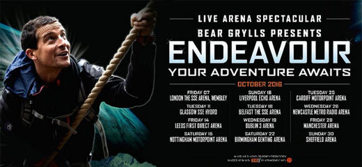 Bear Grylls: Endeavour - Birmingham Genting Arena