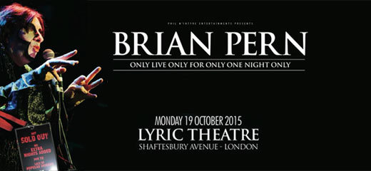 Brian Pern Only Live Only For Only One Night Only