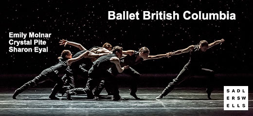 Ballet British Columbia- Emily Molnar/Crystal Pite/Sharon Eyal