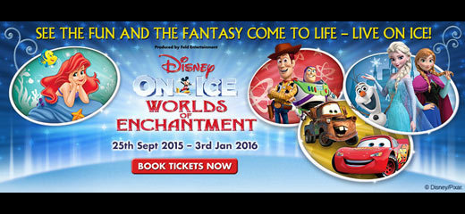 Disney On Ice: Worlds Of Enchantment - Birmingham Barclaycard Arena