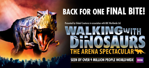 Walking With Dinosaurs Tour - London O2 Arena