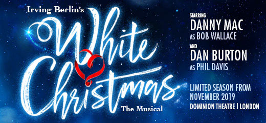 White Christmas will play at the Dominion Theatre this Christmas